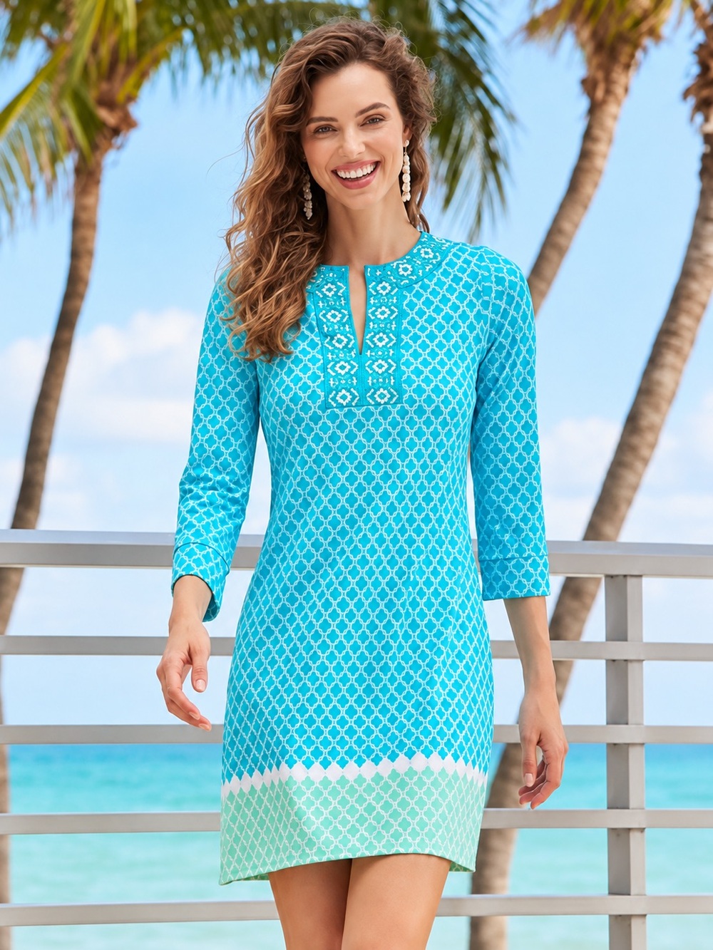Cabana Life St. Pete Seaside Tunic Dress